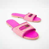 Cleo Pink Slide Sandals