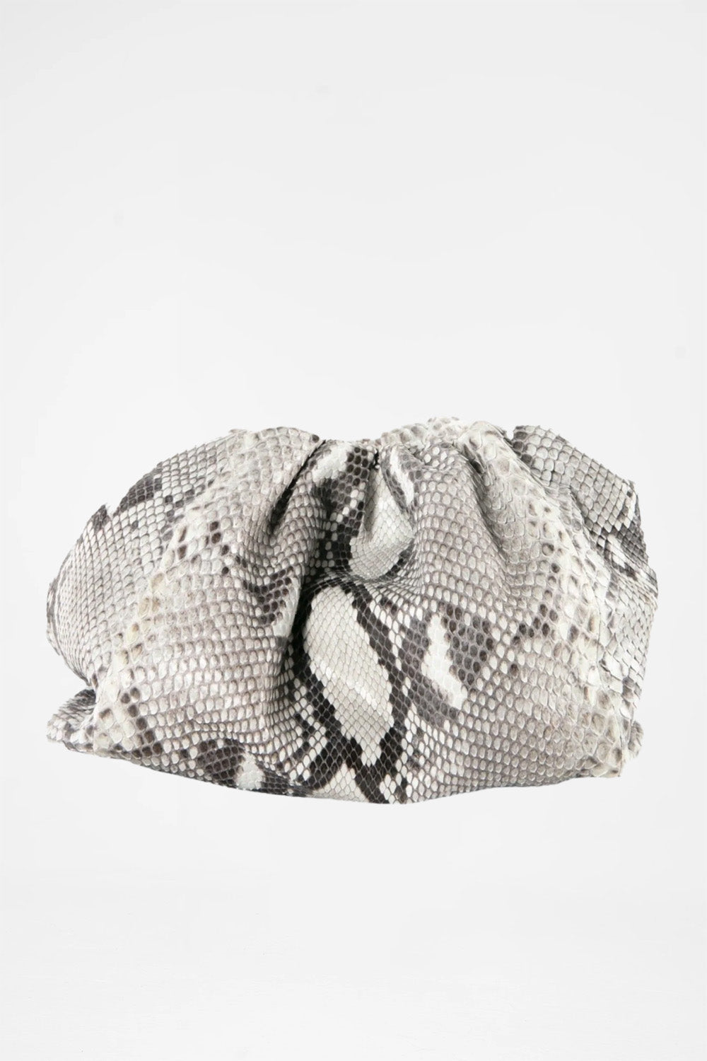 Grey off-white Pouch