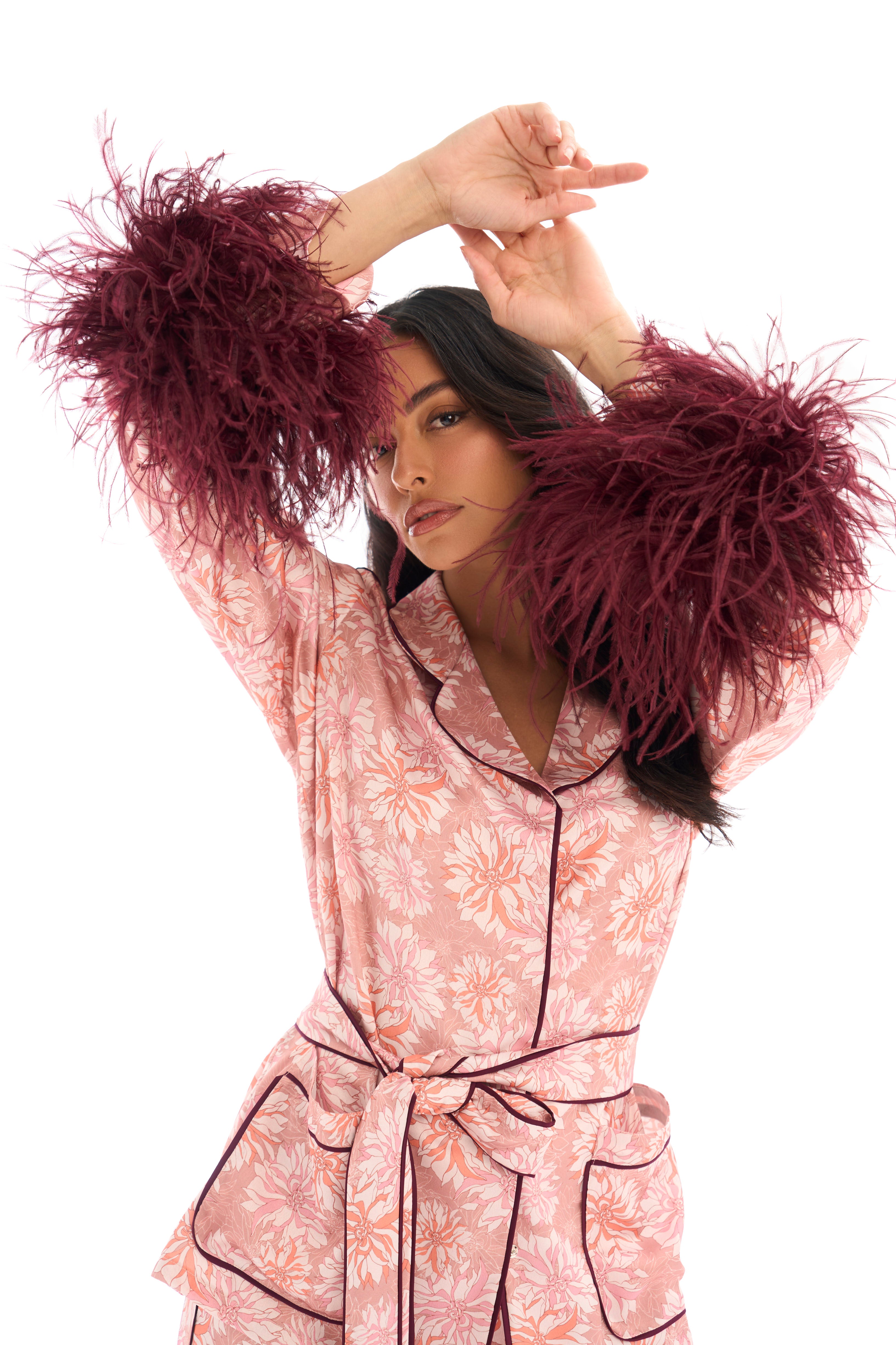 Fiona Set - Maroon
