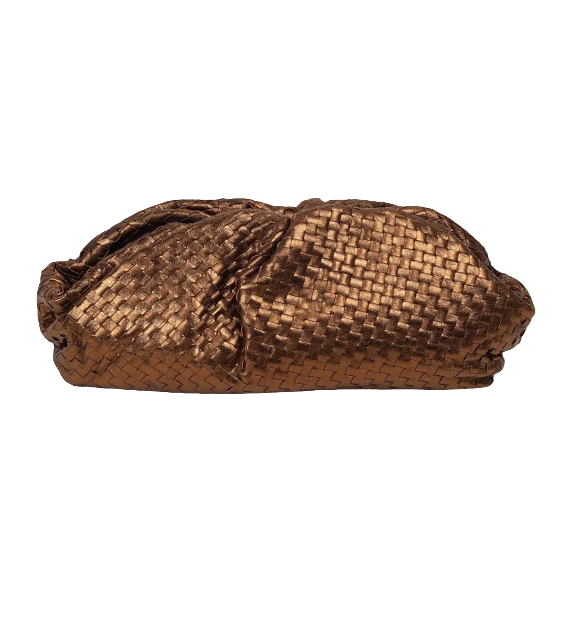 Handwoven Metallic Pouch