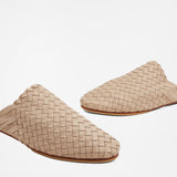 Woven Slipper (Men) - Beige