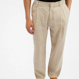 Woven Slipper (Men) - Camel