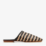 Two-Tone Hand Woven Slipper