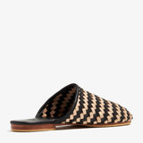Two-Tone Hand Woven Slipper