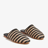 Two-Tone Hand Woven Slipper