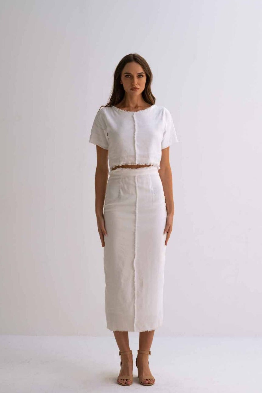 Tulum Top & Skirt Set