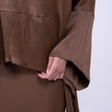 Milo. Q Silk Set (DARK BROWN)