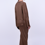 Milo. Q Silk Set (DARK BROWN)