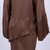Milo. Q Silk Set (DARK BROWN)