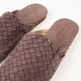 Woven Slipper (Men) - Suede Grey