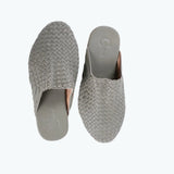 Woven Slipper (Men) - Grey