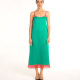 Violina Emerald Midi Dress