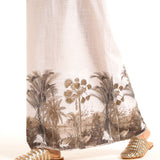 Desert-rose Linen Long Dress
