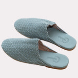 Woven Slipper (Men) - Grey