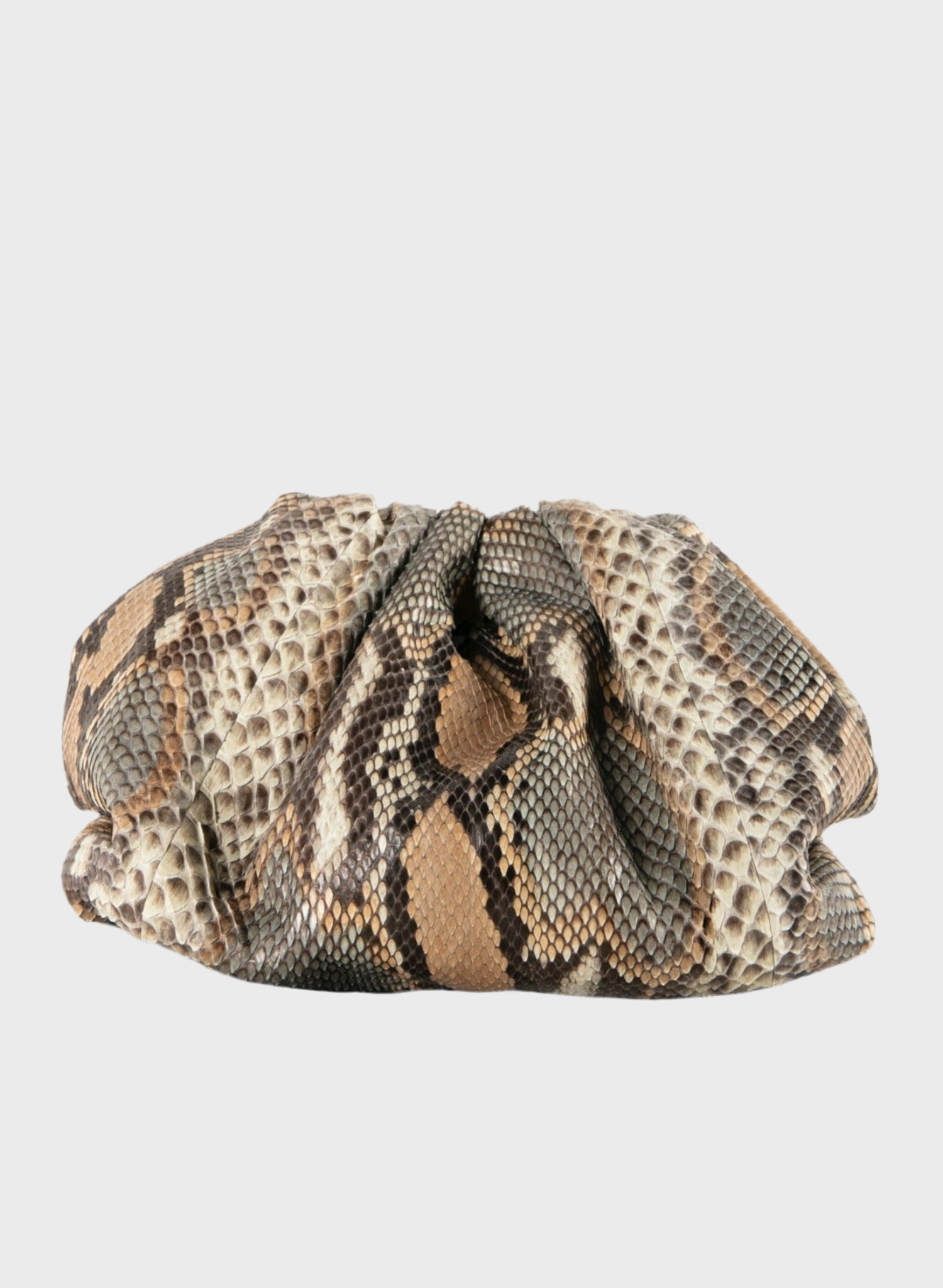 Brown Beige Pouch