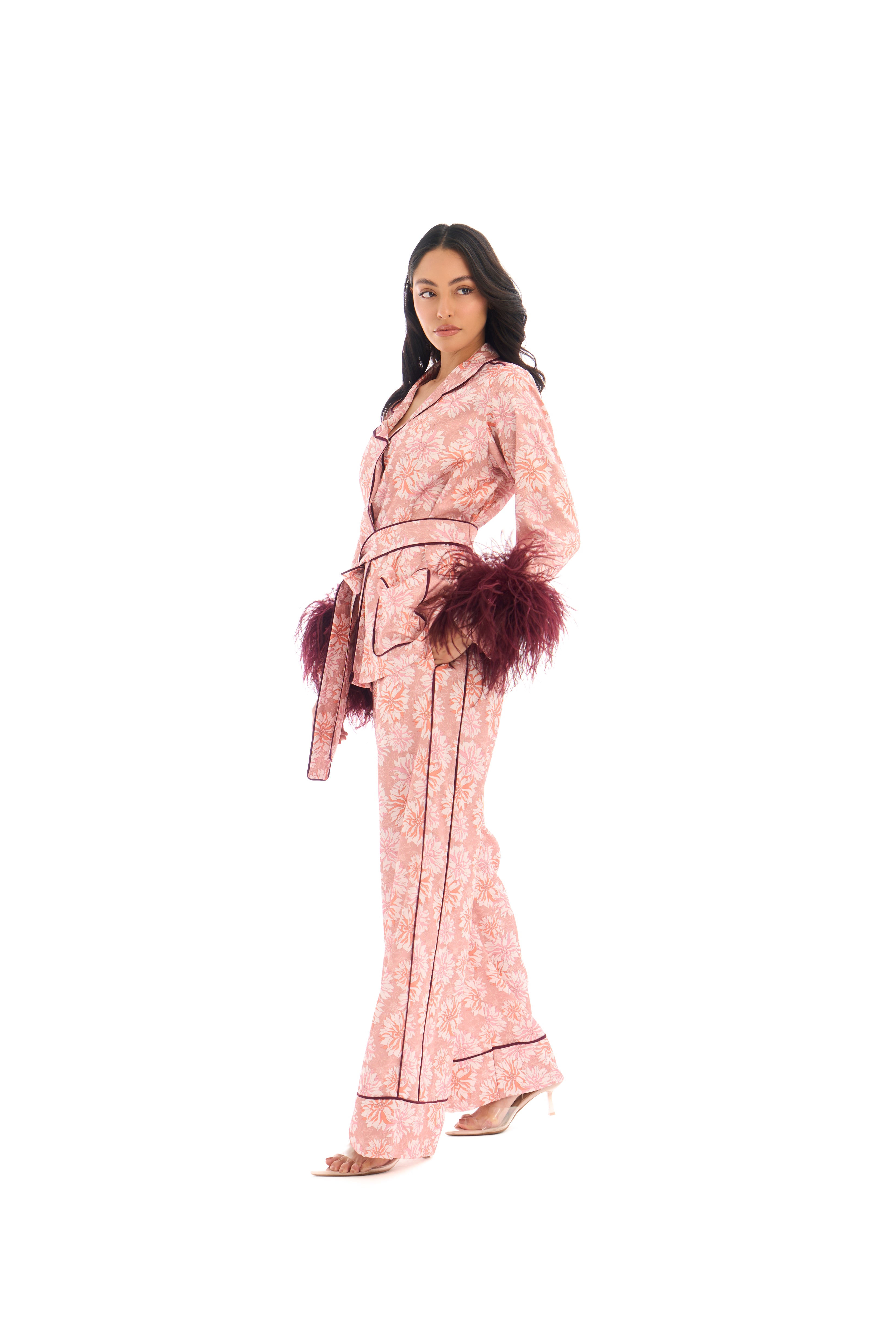 Fiona Set - Maroon