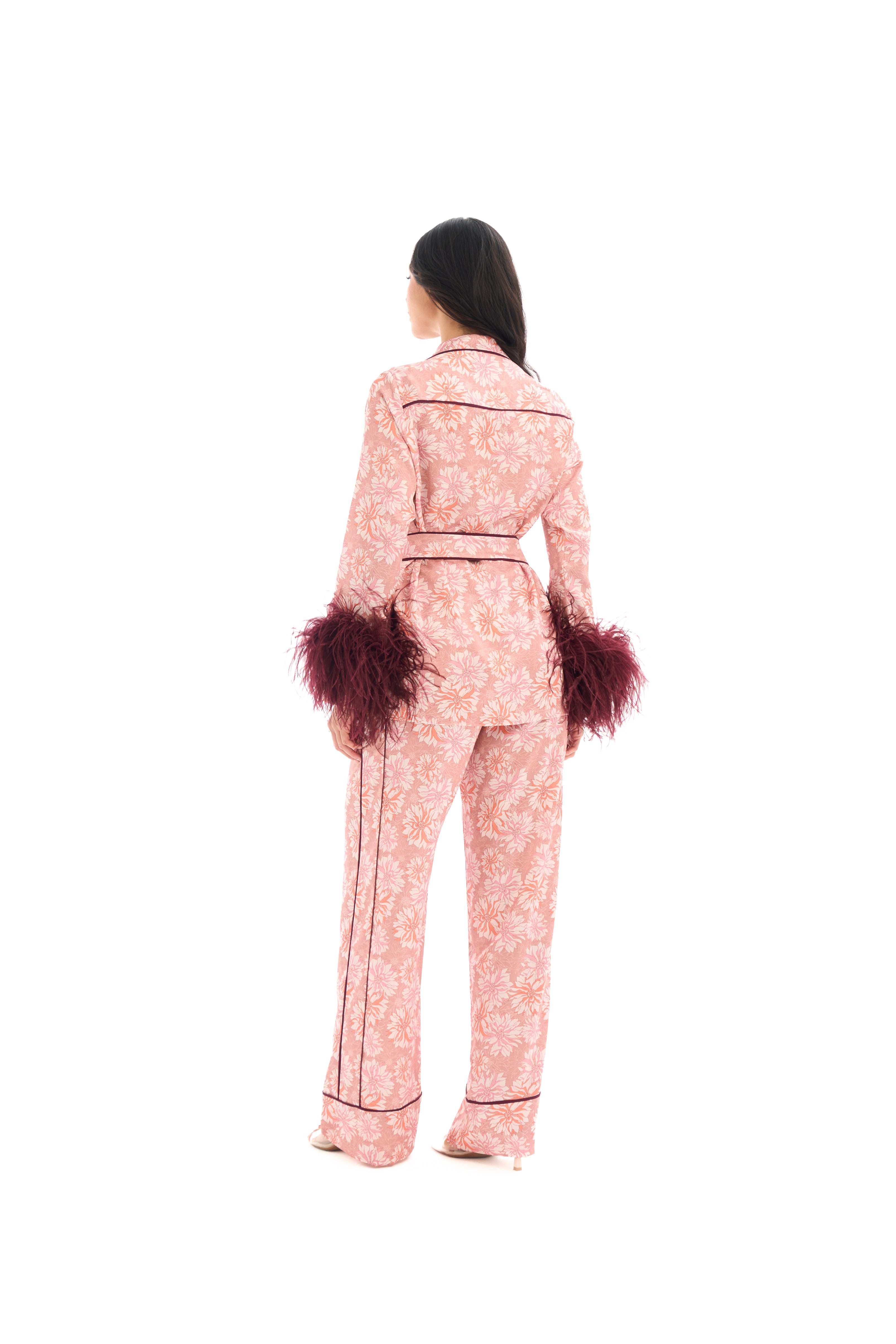 Fiona Set - Maroon
