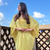 Shahrazad Exclusive Collection - Yellow Kaftan