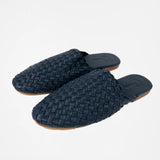 Woven Slipper (Women) - Navy Blue