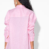 Peony Pink Boyfriend Shirt