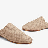 Woven Slipper (Men) - Beige