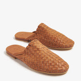 Woven Slipper (Men) - Camel