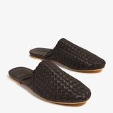 Woven Slipper (Men) - Dark Brown