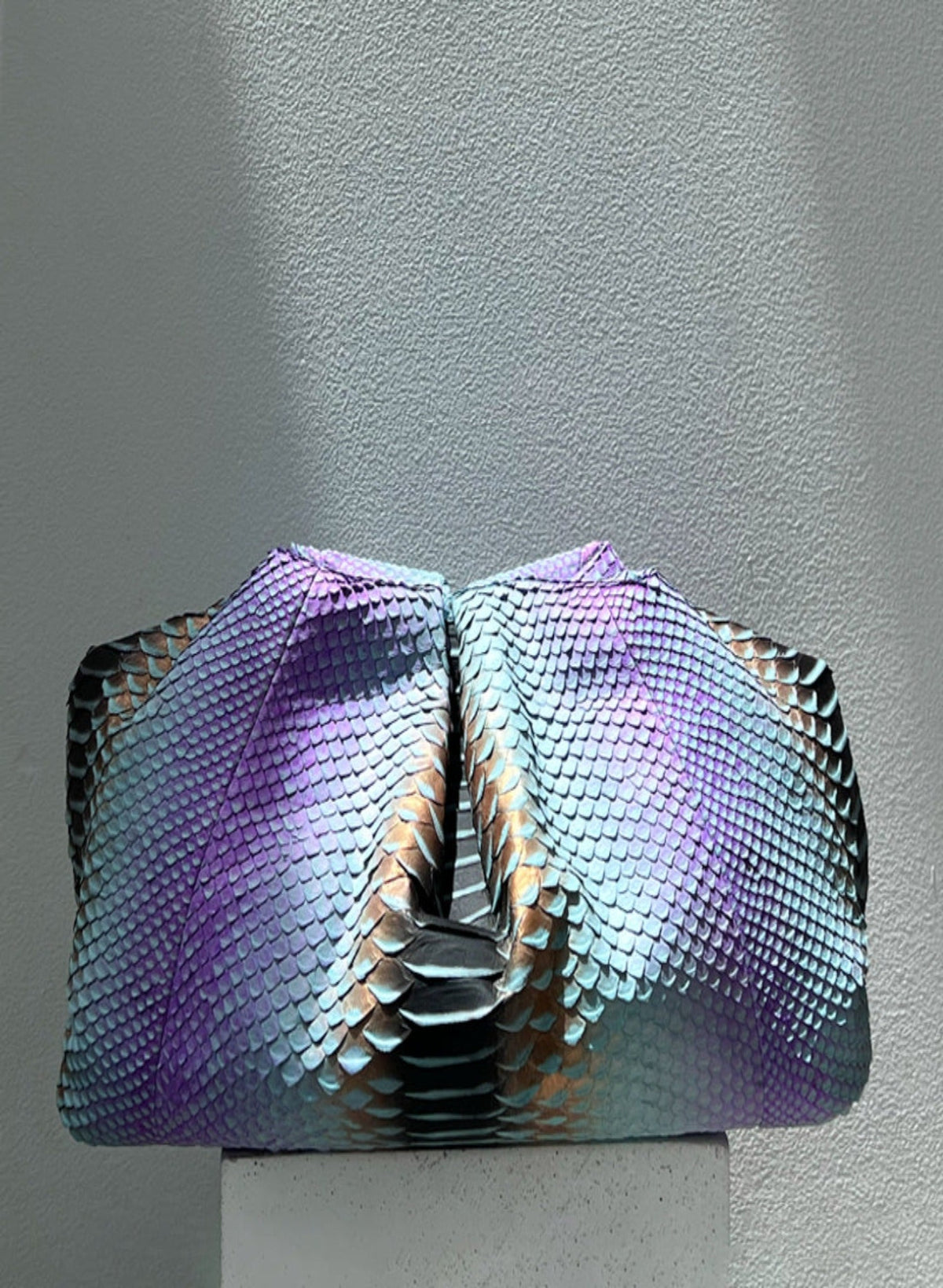 Silver Lilac Ombre Pouch