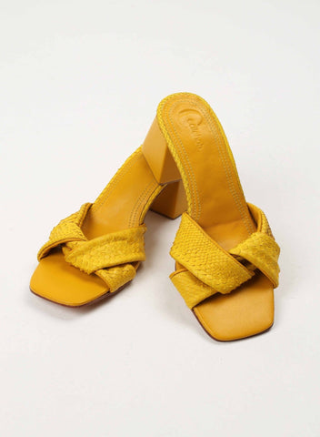 Cecile Citrus Block heel