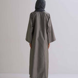 Grey Abaya