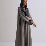Grey Abaya
