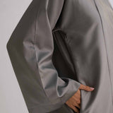 Grey Abaya